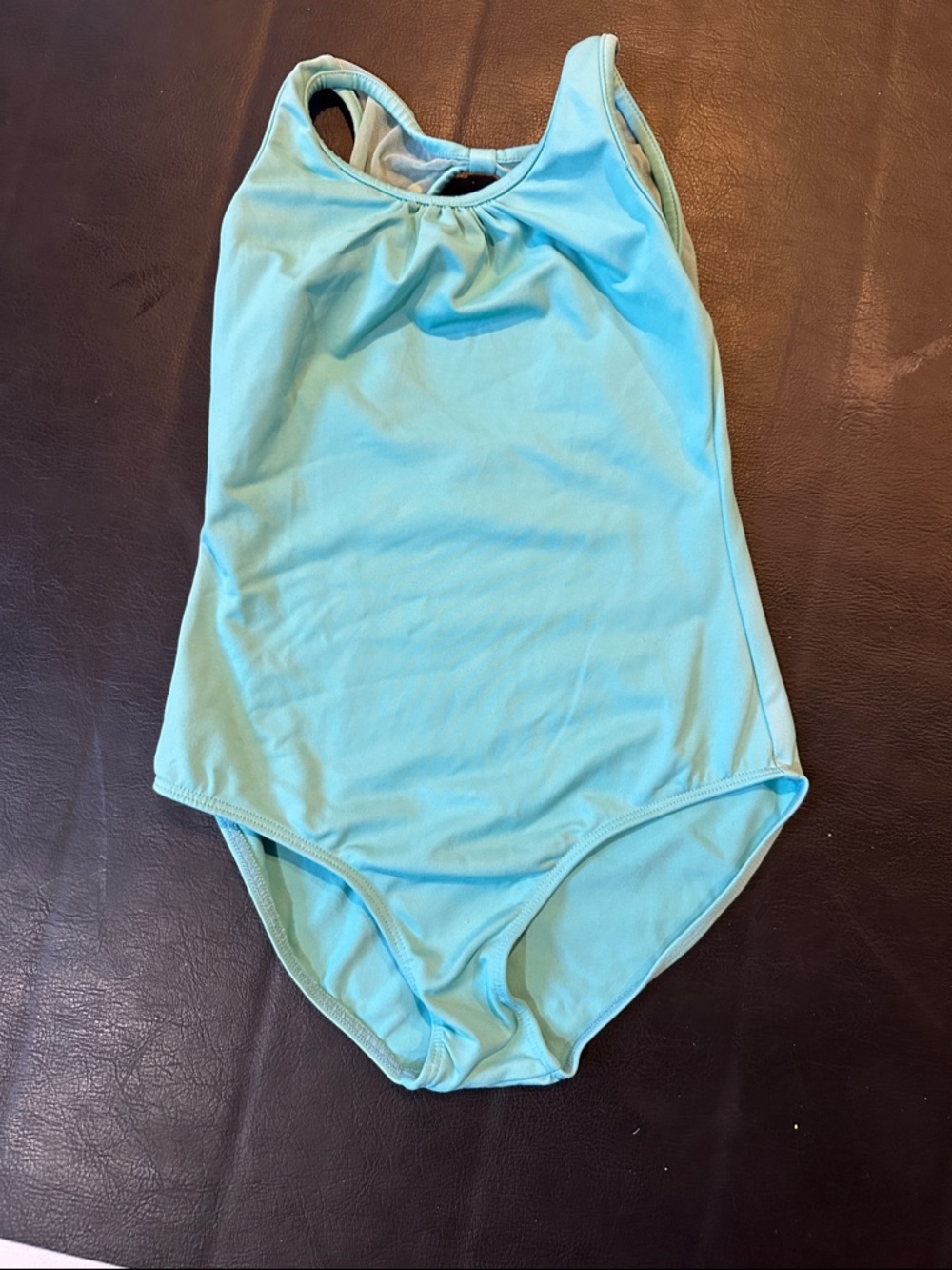 Girls Light Aqua One-Piece leotard